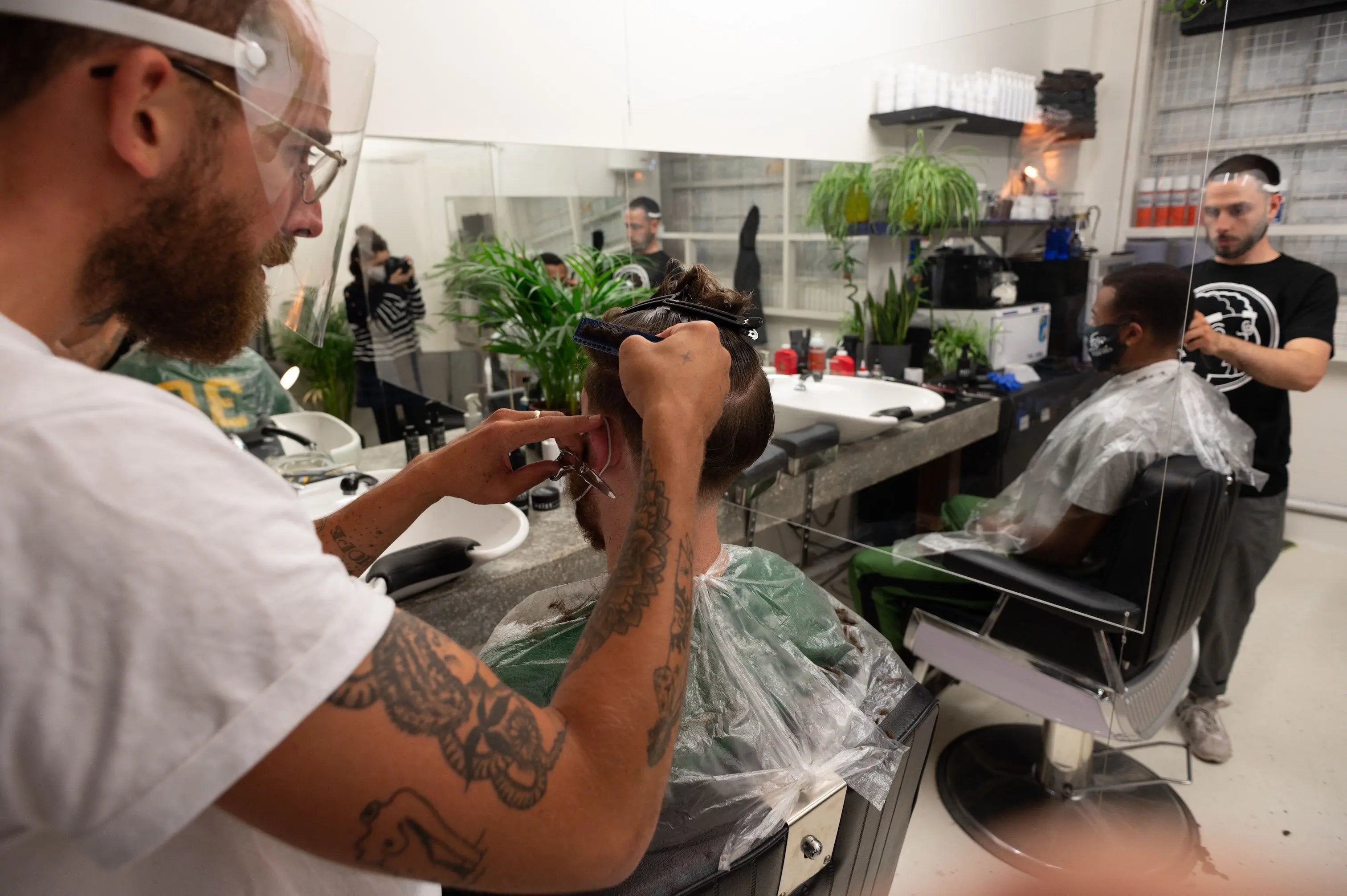 Heist-Hosts-First-Post-Lockdown-Cuts-in-at-Idris-Barbering-in-London Heist of London