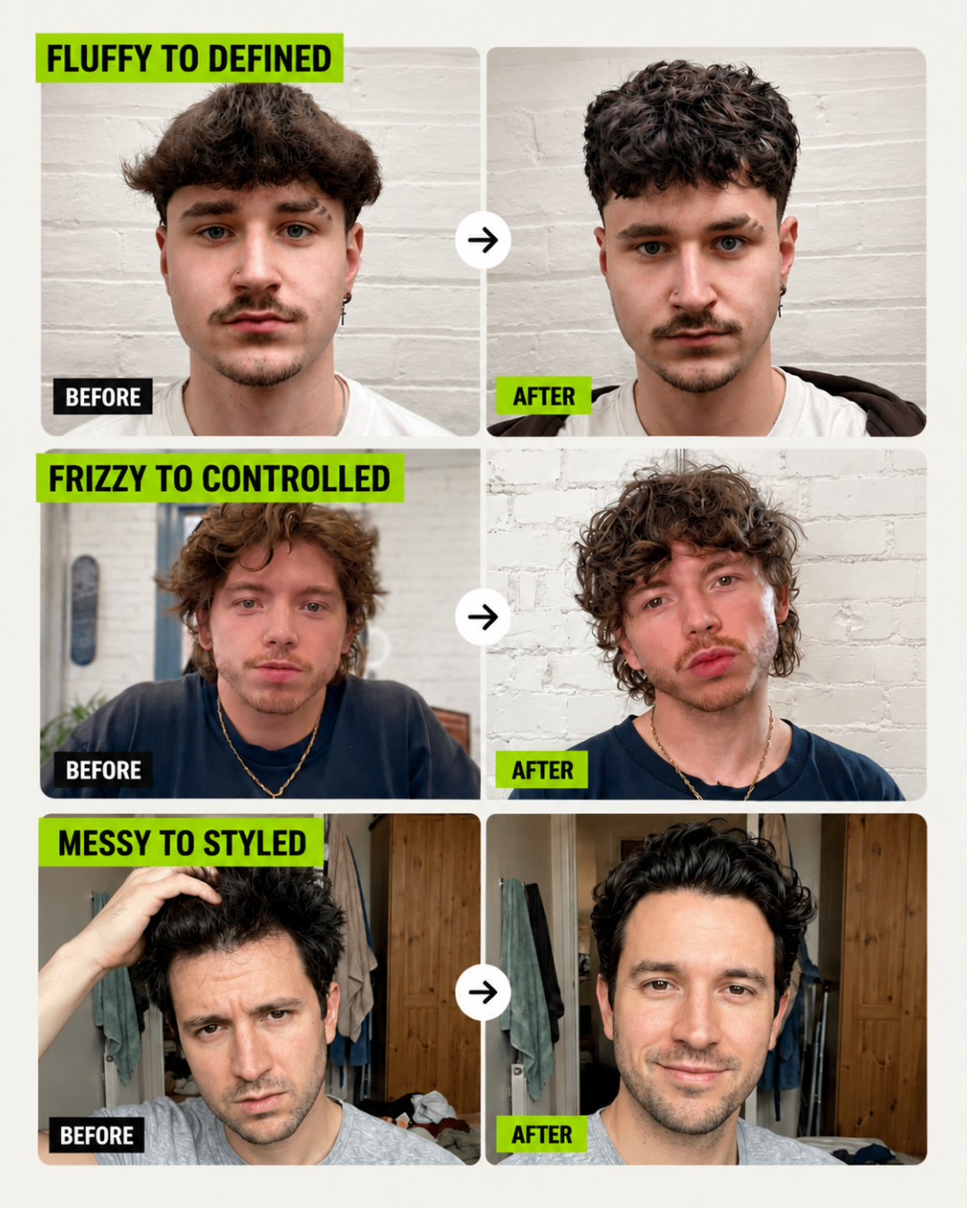 Heist Wavy Hair Styling System Heist of London