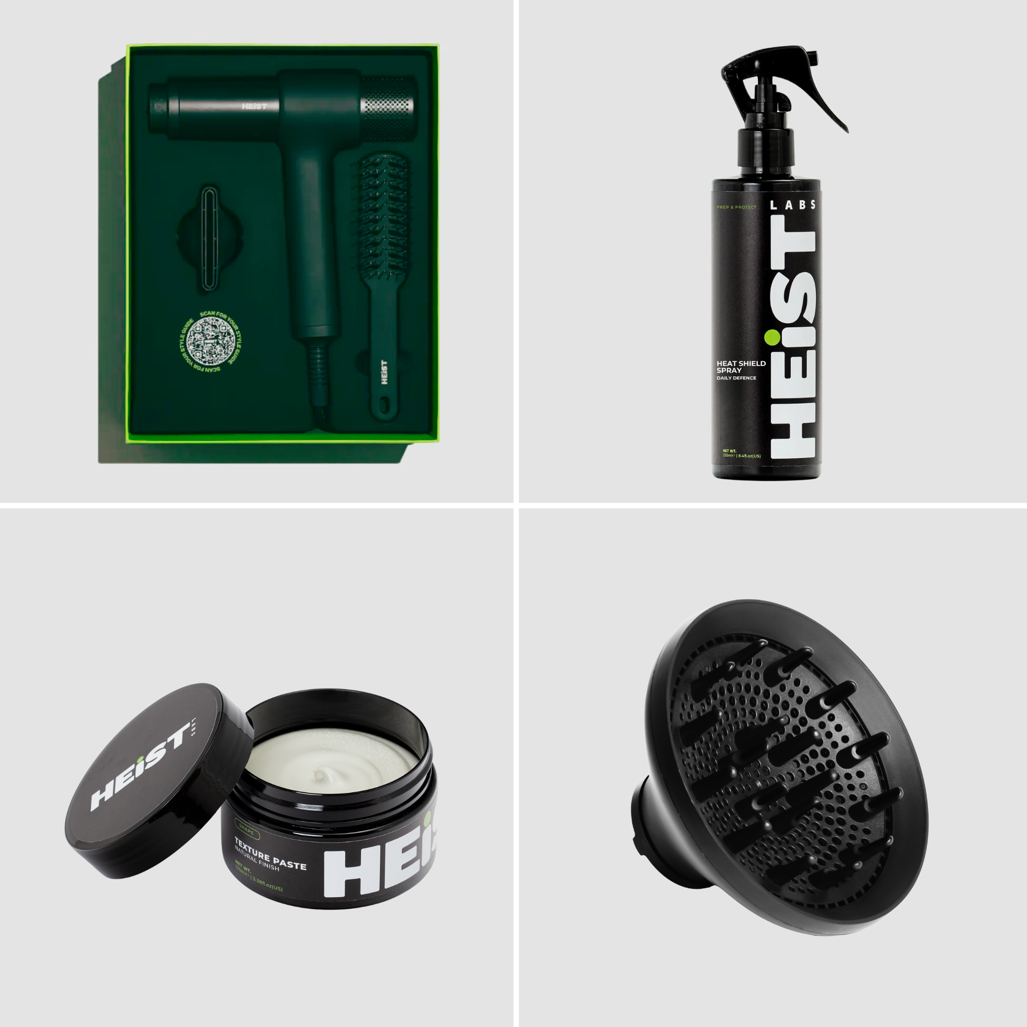 Heist Wavy Hair Styling System Heist of London