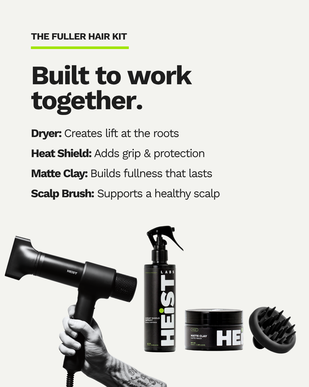 Fuller Hair Kit Heist of London