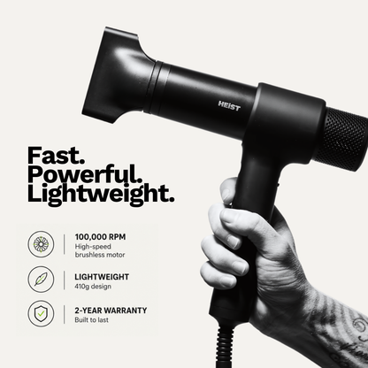 Pro Smart Hair Dryer and Styler Bundle | Diffuser + Dryer | Heist 3.0 Heist of London