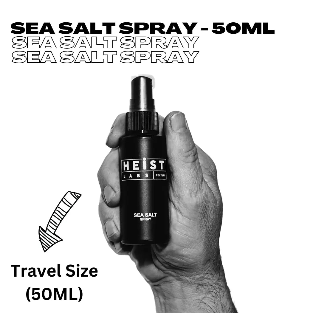 Sea Salt Spray by Heist Labs - Texture & Grip Styling Spray (50ml Travel Size) Heist of London