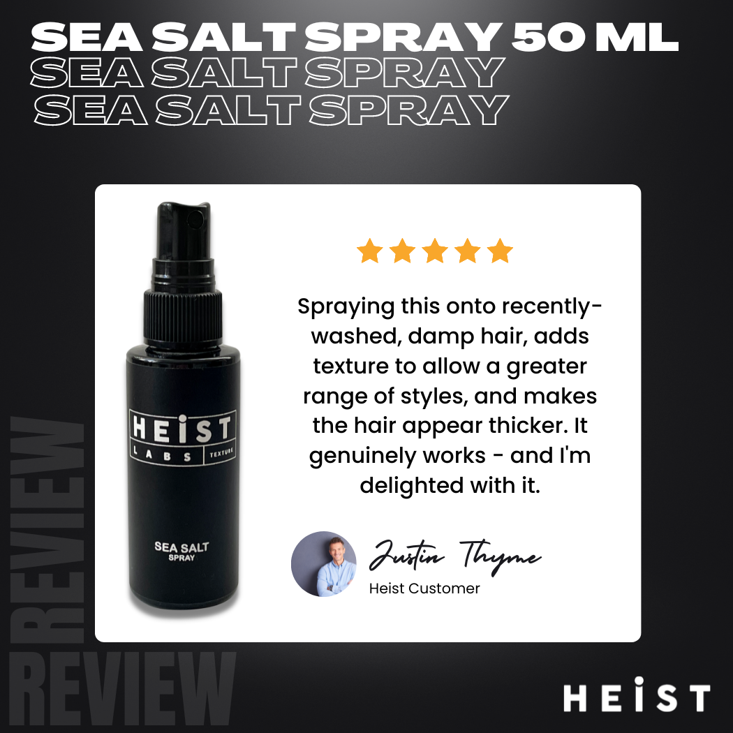 Sea Salt Spray by Heist Labs - Texture & Grip Styling Spray (50ml Travel Size)