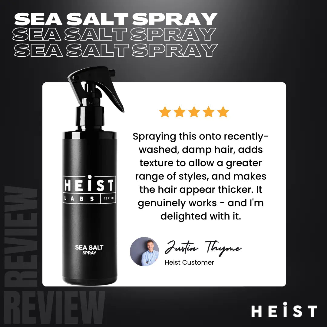 Sea Salt Spray by Heist Labs - Texture & Grip Styling Spray (250ml) Heist of London