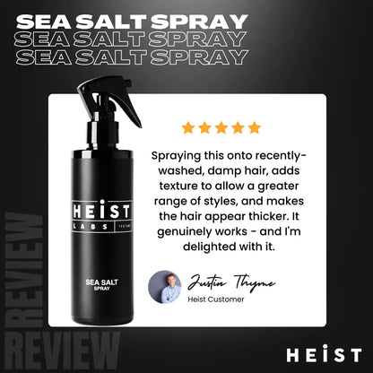 Sea Salt Spray by Heist Labs - Texture & Grip Styling Spray (500ml) Heist of London