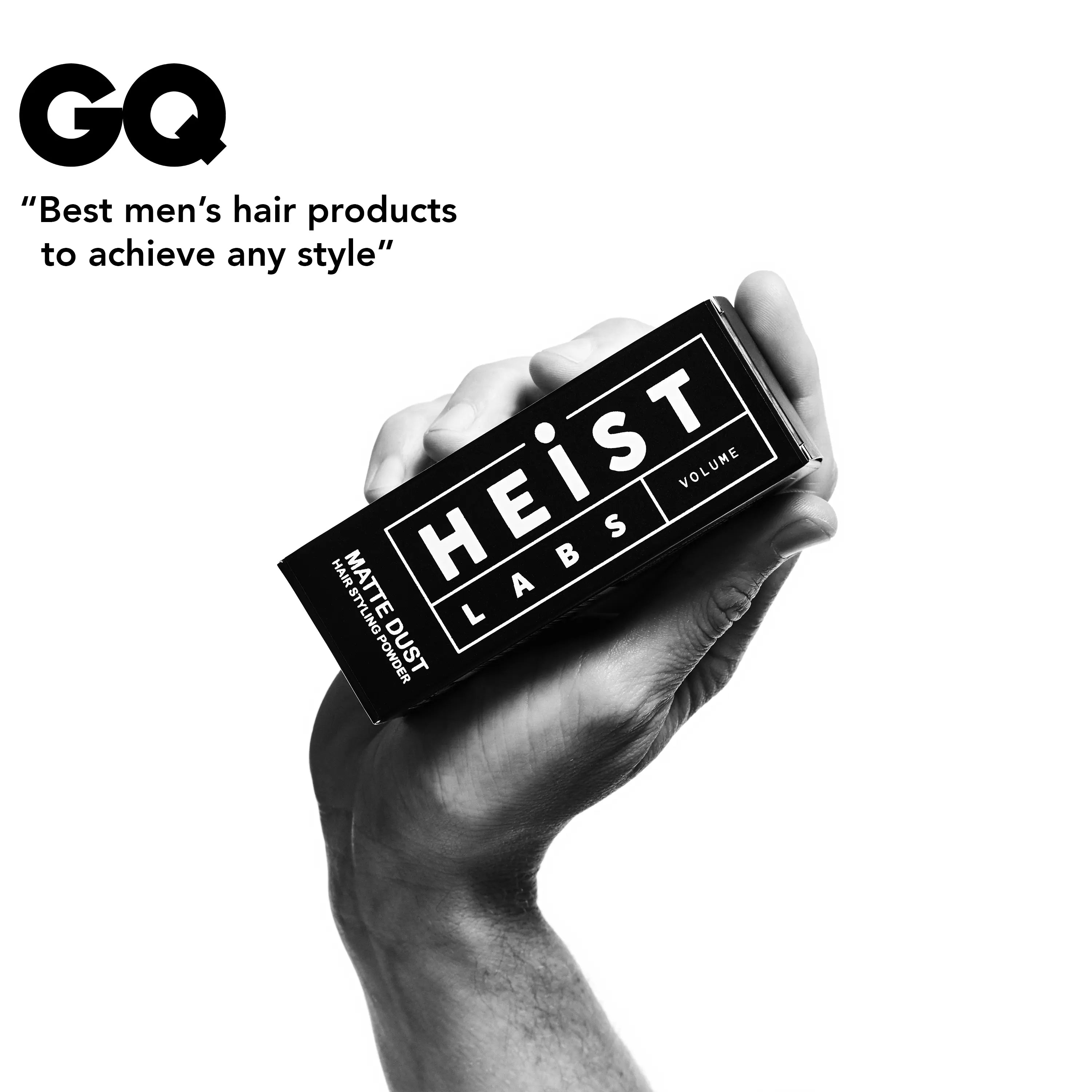 Matte Dust Hair Styling Powder by Heist Labs - Volume & Dry Texture (20g) Heist of London